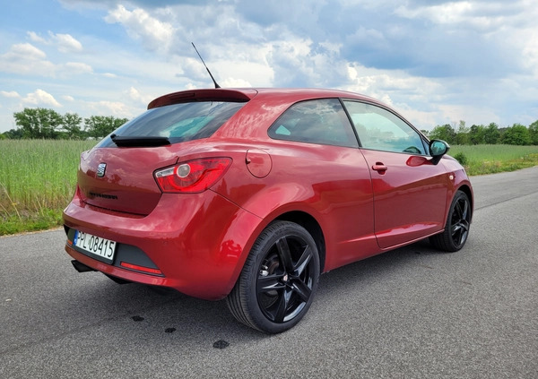 Seat Ibiza cena 28500 przebieg: 111197, rok produkcji 2012 z Szamotuły małe 92